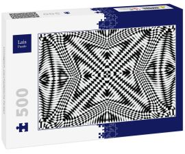 Lais Puzzle - Unmöglich, psychedelische Farben - 500 Teile
