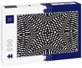 Lais Puzzle - Unmöglich, psychedelische Farben - 500 Teile