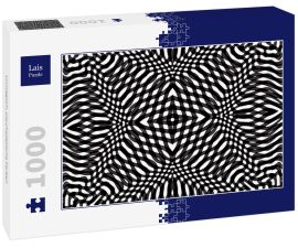 Lais Puzzle - Unmöglich, psychedelische Farben - 1.000 Teile