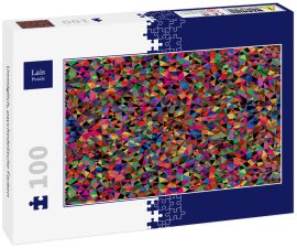 Lais Puzzle - Unmöglich, psychedelische Farben - 100 Teile