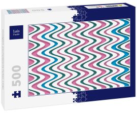 Lais Puzzle - Unmöglich, psychedelische Farben: Linien - 500 Teile