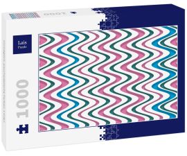 Lais Puzzle - Unmöglich, psychedelische Farben: Linien - 1.000 Teile