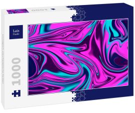 Lais Puzzle - Unmöglich, psychedelische Farben - 1.000 Teile