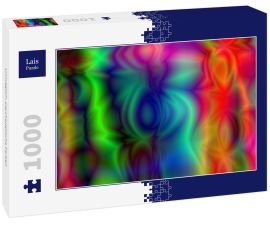 Lais Puzzle - Unmöglich, psychedelische Farben - 1.000 Teile