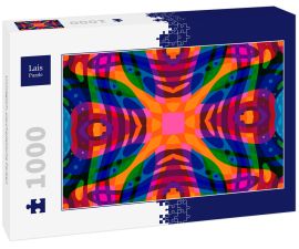 Lais Puzzle - Unmöglich, psychedelische Farben - 1.000 Teile