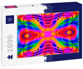 Lais Puzzle - Unmöglich, psychedelische Farben - 1.000 Teile
