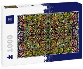 Lais Puzzle - Unmöglich, psychedelische Farben - 1.000 Teile