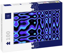 Lais Puzzle - Unmöglich, psychedelische Farben - 100 Teile