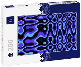Lais Puzzle - Unmöglich, psychedelische Farben - 200 Teile