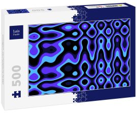 Lais Puzzle - Unmöglich, psychedelische Farben - 500 Teile