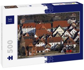 Lais Puzzle - Blick vom Osterberg auf Lügde - 500 Teile