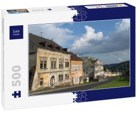 Lais Puzzle - Durchgangsstraße in Joachimsthal im böhmischen Erzgebirge - 500 Teile