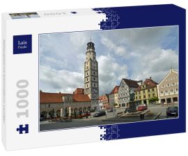Lais Puzzle - Rathausplatz mit Schimmelturm, Lauingen - 1.000 Teile