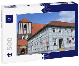 Lais Puzzle - Blick zur St. Peter und Paul Kirche in Wusterhausen/Dosse - 500 Teile