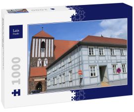 Lais Puzzle - Blick zur St. Peter und Paul Kirche in Wusterhausen/Dosse - 1.000 Teile