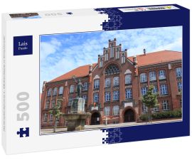 Lais Puzzle - Jahnschule in Wittenberge`s Gründerzeitviertel - 500 Teile