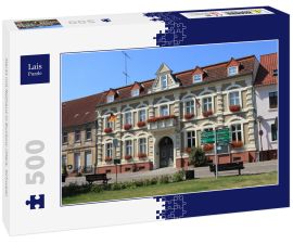 Lais Puzzle - Markt mit Rathaus in Buckow (Märk. Schweiz) - 500 Teile