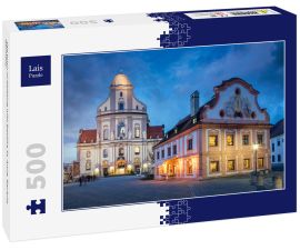 Lais Puzzle - Old town of Altötting with Basilika St. Anna, Bavaria, Germany - 500 Teile