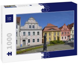 Lais Puzzle - Häuser am Markt, Luckau - 1.000 Teile
