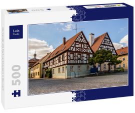 Lais Puzzle - Marktplatz mit Fachwerkhäusern in Baunach - 500 Teile