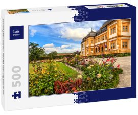 Lais Puzzle - Schloss Veitshöchheim (gebaut 1682 ) im Maintal bei Würzburg, bekannt durch seinen Rokokogarten - 500 Teile