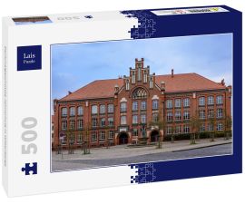 Lais Puzzle - Denkmalgeschützte Jahnschule in Wittenberge - 500 Teile