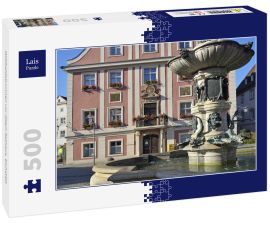 Lais Puzzle - Willibaldsbrunnen vor Altem Rathaus, Eichstätt - 500 Teile