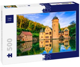 Lais Puzzle - Schönes romantisches Schloss Mespelbrunn in Deutschland - 500 Teile