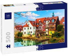 Lais Puzzle - Traditionelle Architektur in Lauf an der Pegnitz, Deutschland - 500 Teile