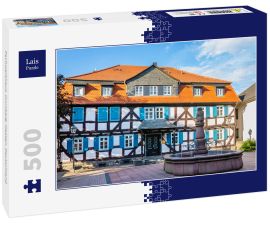 Lais Puzzle - Fachwerkhaus. Grunberg, Hessen, Deutschland - 500 Teile