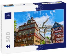 Lais Puzzle - Stadtbild auf dem Stadtplatz in Herborn, Deutschland - 500 Teile