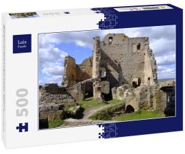Lais Puzzle - Burgruine Homburg bei Gössenheim, Landkreis Main-Spessart, Unterfranken, Franken, Bayern, Deutschland - 500 Teile