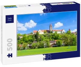 Lais Puzzle - Panorama zeigt den Ort Kastl im Lauterachtal - 500 Teile
