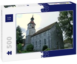 Lais Puzzle - Evangelische Kirche St Leonhard in Markt Erlbach in Bayern - 500 Teile