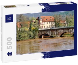 Lais Puzzle - Gemünden am Main, Huttenschloss, Saale - 500 Teile