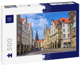 Lais Puzzle - Prinzipalmarkt, Lambertikirche, Münster - 500 Teile