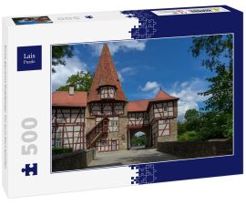 Lais Puzzle - Eintry genannt Roedelseer Tor zum Dorf Iphofen - 500 Teile
