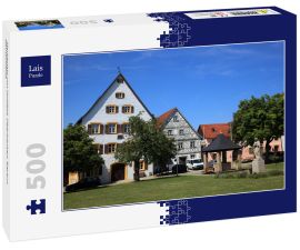 Lais Puzzle - Marktplatz von Hollfeld, Oberfranken, Bayern, Deutschland - 500 Teile