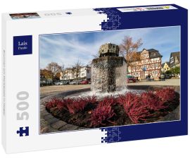Lais Puzzle - Brunnen am Marktplatz in Haiger - 500 Teile