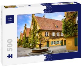 Lais Puzzle - Augsburg: Fuggerei - the world oldest social housing. Bavaria, Germany - 500 Teile