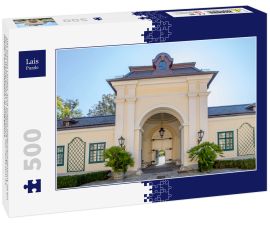 Lais Puzzle - Das Schloss Laudon, auch Schloss Hadersdorf genannt, ist ein barockes Wasserschloss in Hadersdorf, das heute zum 14. Wiener Gemeindebezirk Penzing gehört. - 500 Teile