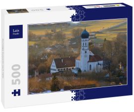 Lais Puzzle - Dunstige Aussicht nach Pähl - 500 Teile