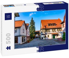 Lais Puzzle - Stadtbild von Michelstadt an der Bergstasse, Odenwald - 500 Teile