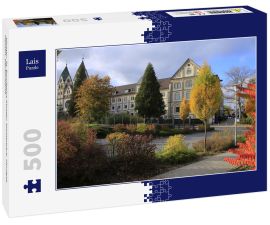 Lais Puzzle - Kloster, St. Bonifatius Kloster, Klosterpark, Hünfeld, Hessen, Deutschland - 500 Teile