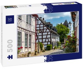 Lais Puzzle - Fachwerkhäuser in der Burgstraße in Eltville am Rhein - 500 Teile