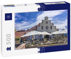 Lais Puzzle - Blick auf die Terrasse von Schloss Staufenberg bei Durbach in der Ortenau_ Baden Württemberg, Deutschland, Europa - 500 Teile