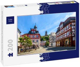 Lais Puzzle - Altes Rathaus und Schlossberg, Dillenburg, Hessen, Deutschland - 200 Teile