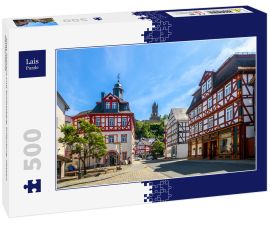 Lais Puzzle - Altes Rathaus und Schlossberg, Dillenburg, Hessen, Deutschland - 500 Teile