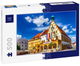 Lais Puzzle - Gotisches Altes Rathaus von Amberg in der Oberpfalz, Bayern - 500 Teile