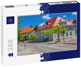 Lais Puzzle - Straße in Buchloe Stadt in Deutschland - 200 Teile